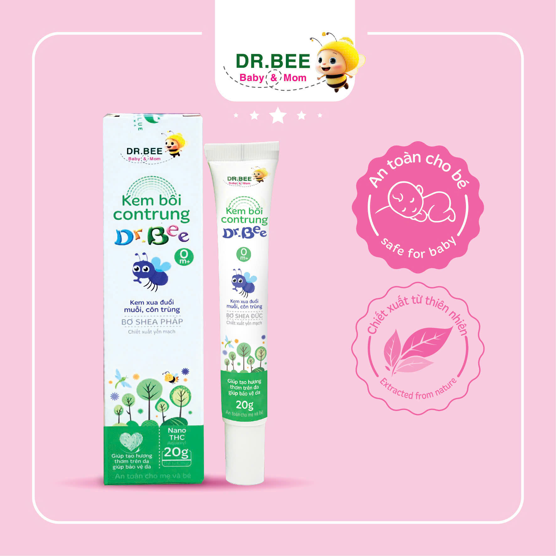 Kem bôi côn trùng Dr.Bee