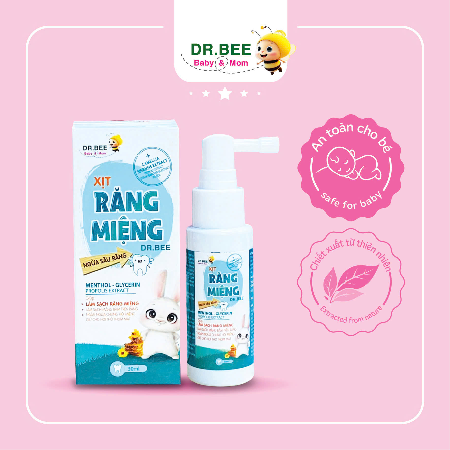 Xịt răng miệng Dr.Bee